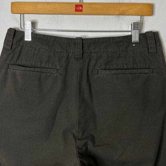 Banana Republic Men's Chino Pants 31/30 Brown Green Trousers Slacks 100% Cotton - Picture 5 of 7